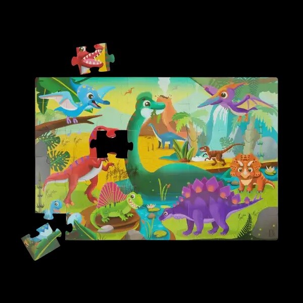B. toys Floor Puzzle - Gigantic Jigsaw - Dinosaurs