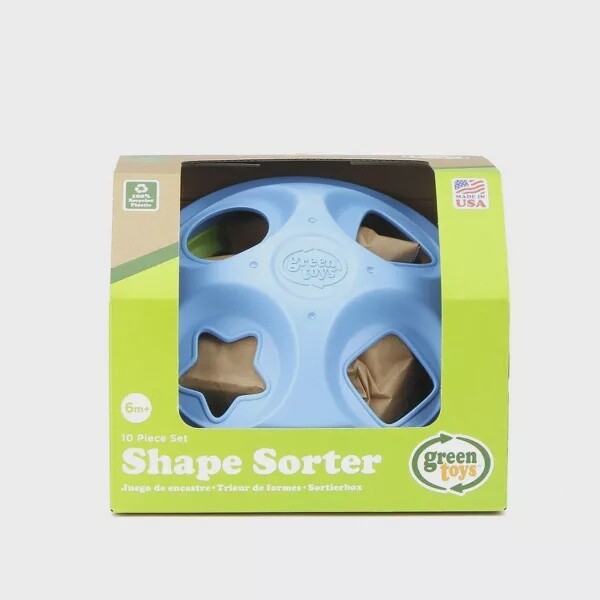 Green Toys Shape Sorter, baby and toddler toys