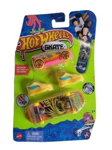 Hot Wheels Skate Board  PV Neon Design 2