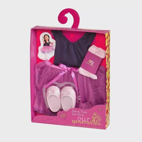 Our Generation Ballet Outfit for 18&quot; Dolls-Dance Tulle You Drop