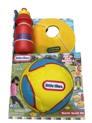 Little Tikes Soccer Ball with Cones &amp; Bottle - 8pc