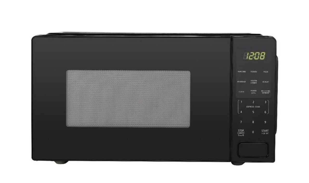 Mainstays 1.1 cu. ft. Countertop Microwave Oven 1000 Watts Black