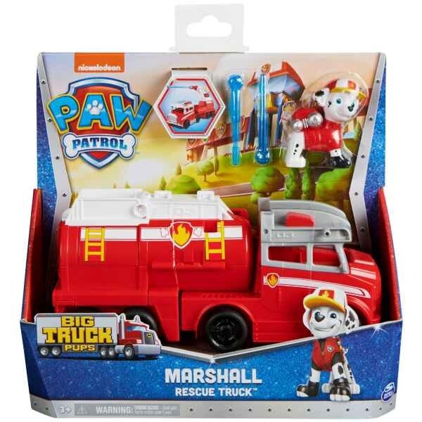 PAW Patrol Big Truck Pups Marshall Transforming Rescue Truck