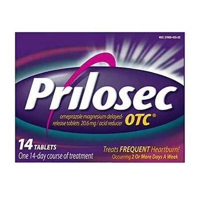 PRILOSEC  OTC 14 TABLETS