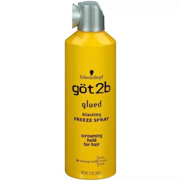 got2B Schwarzkopf Glued Blasting Freeze Hair Spray - 12oz