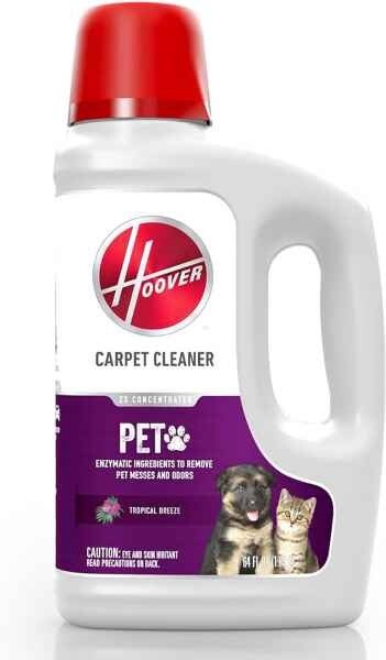 Hoover Paws &amp; Claws 64oz Deep Cleaning Carpet Cleaner Shampoo with Stainguard Solution for Pets - AH30925