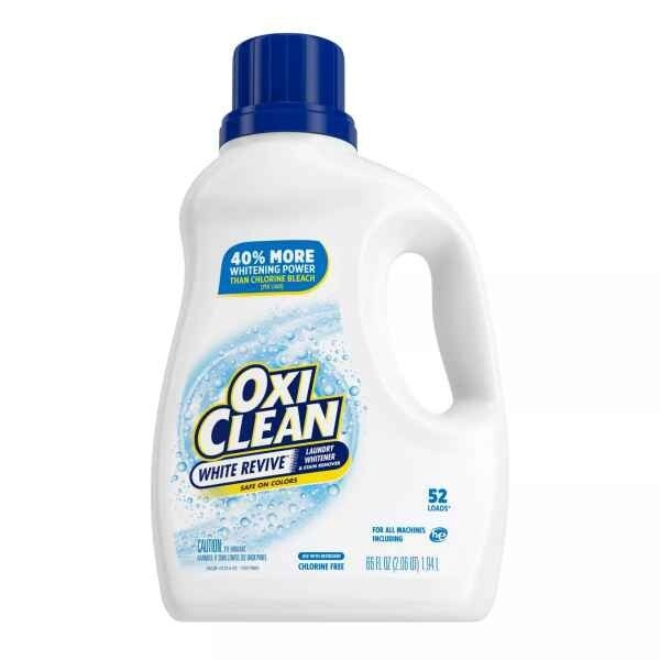 OxiClean White Revive Liquid Laundry Whitener + Stain Remover, 66 Oz