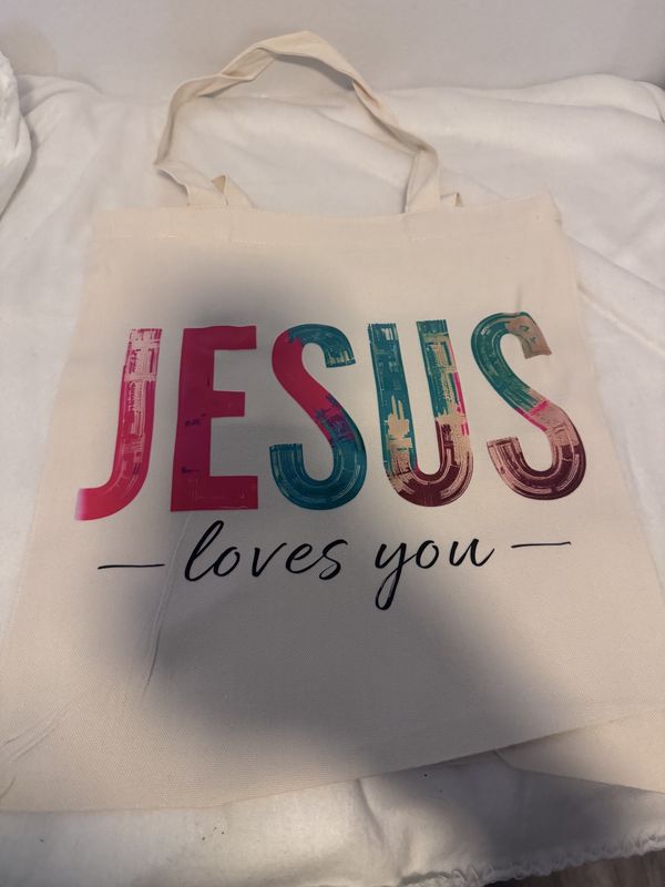 Jesus Loves you Bible Bag