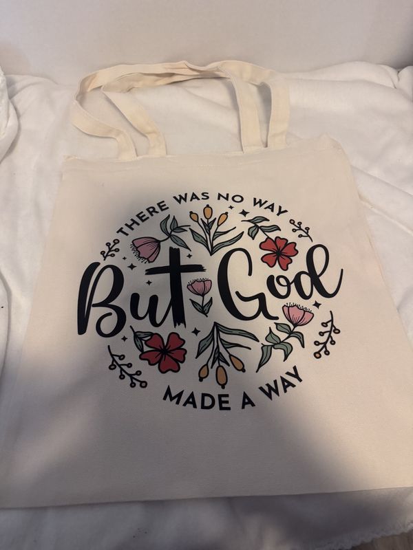 But God Bible Bag