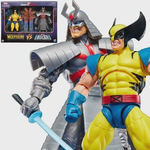 Marvel Legends Series Gamerverse Wolverine vs. Silver Samurai 6-Inch Action Figures