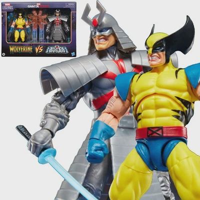 Marvel Legends Series Gamerverse Wolverine vs. Silver Samurai 6-Inch Action Figures