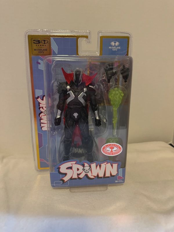 The Deviant V2 RED PLATINUM CHASE VARIANT - Spawn Rat City McFarlane Toys 30th Anniversary 7&quot; Action Figure