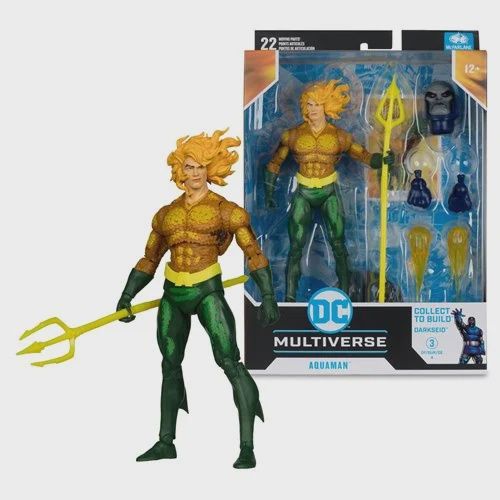 DC Build-A Wave 14 Aquaman Justice League Task Force 7&quot; Scale Action Figure