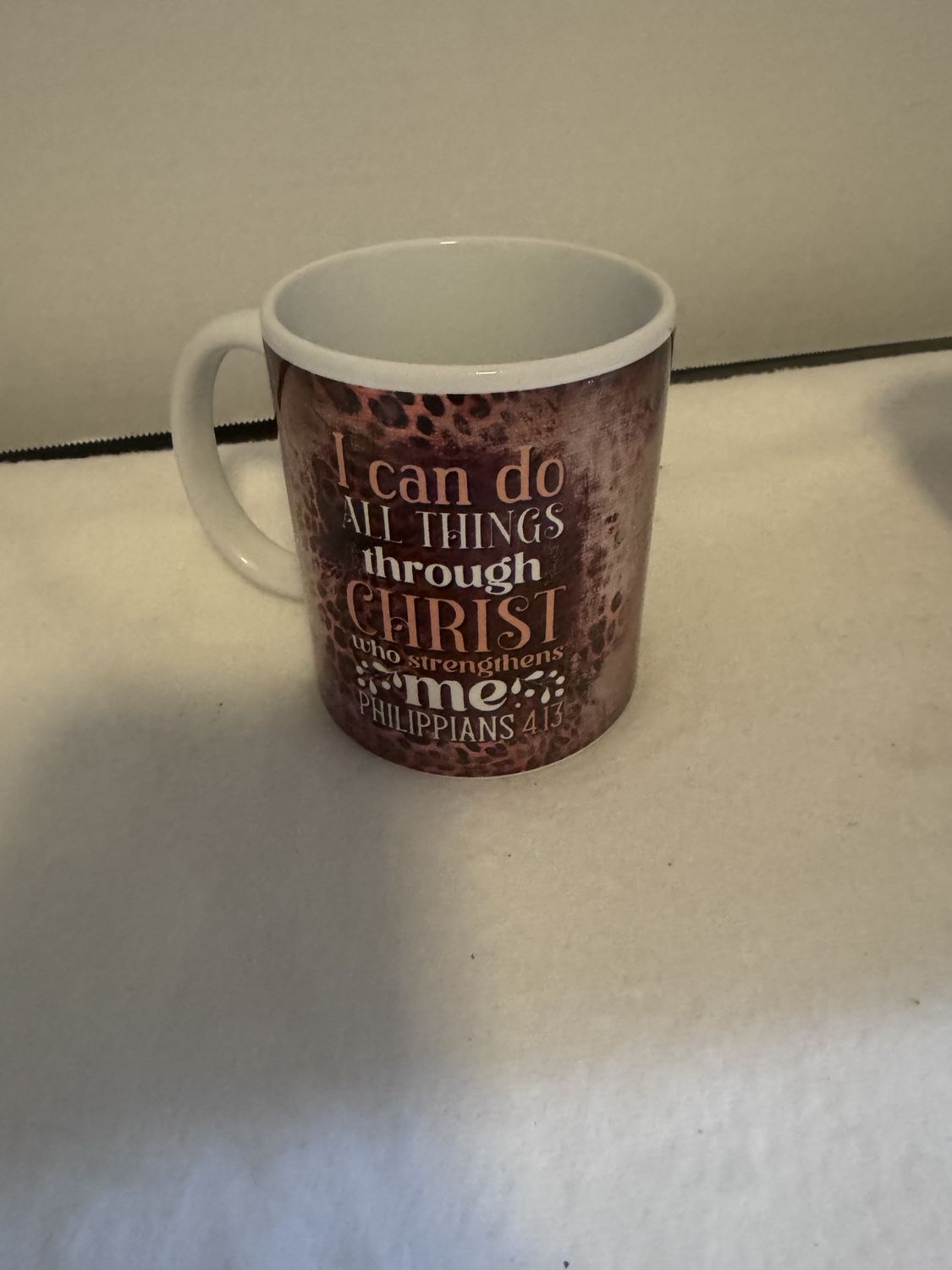 I can do all things coffee mug