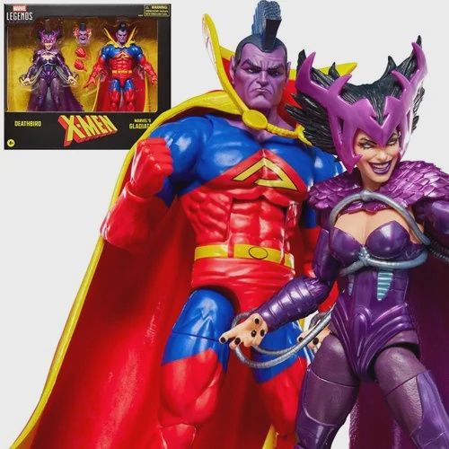 X-Men Marvel Legends Series Deathbird &amp; Gladiator 6&quot; Action Figures Two-Pack