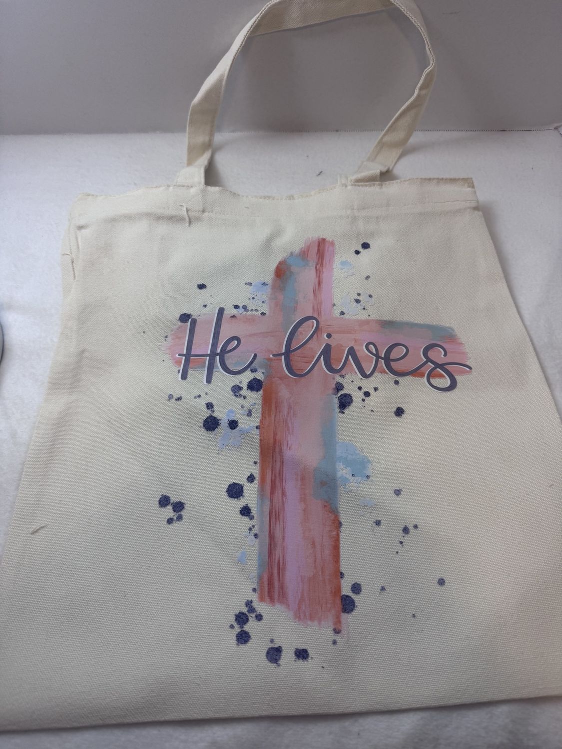 He Lives Bible Bag