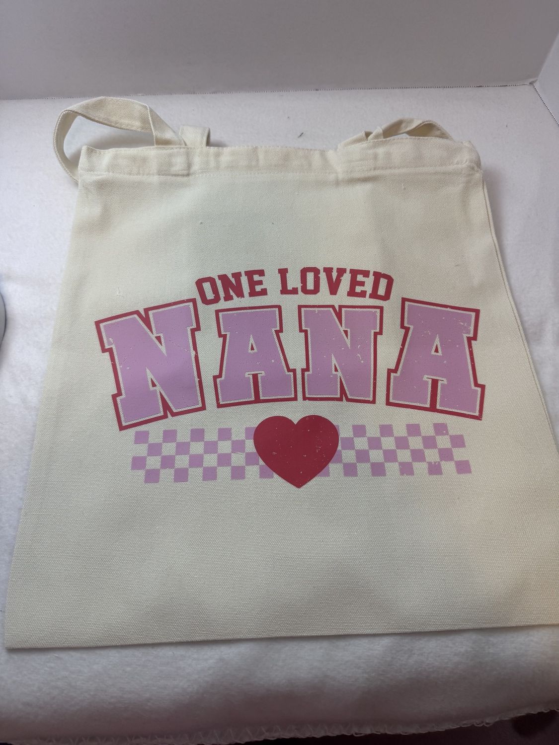 One Loved Nana Bible Bag