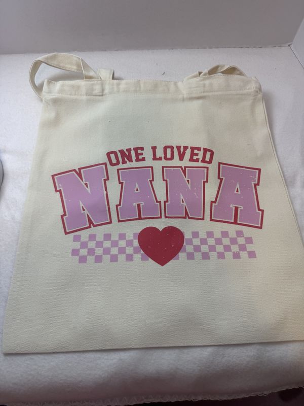 One Loved Nana Bible Bag