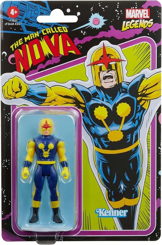 Marvel Legends Series 3.75-Inch Retro 375 Collection Nova Action Figure