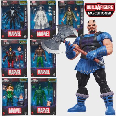 Marvel Legends Executioner BAF Series 6-Inch Action Figures Wave 1 Case of 7