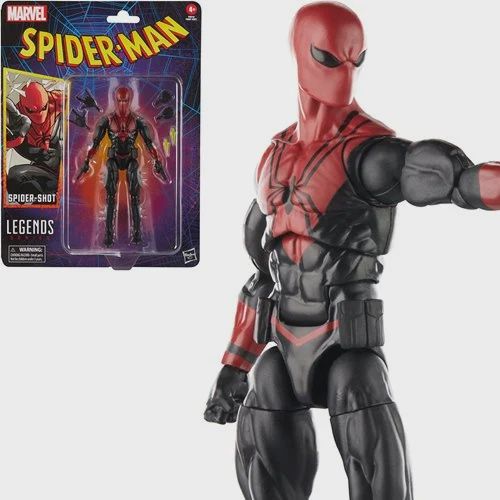Marvel Legends Spider-Man Comic 6-Inch Spider-Shot Action Figure