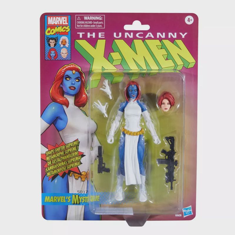 Marvel Legends X-Men Comics Mystique 6-Inch Action Figure (Retro Cardback)