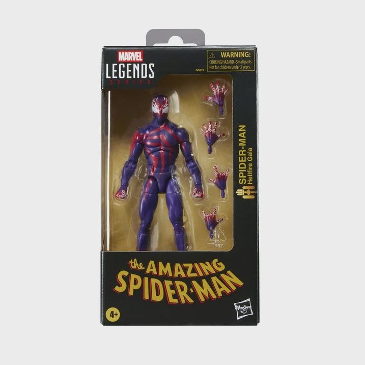 Marvel Legends Series Spider-Man Hellfire Gala 6-Inch Action Figure (X-Men: Hellfire Gala Comics)