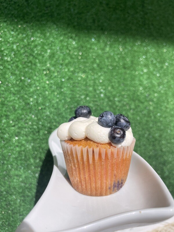 Blueberry Lemon Cupcake
