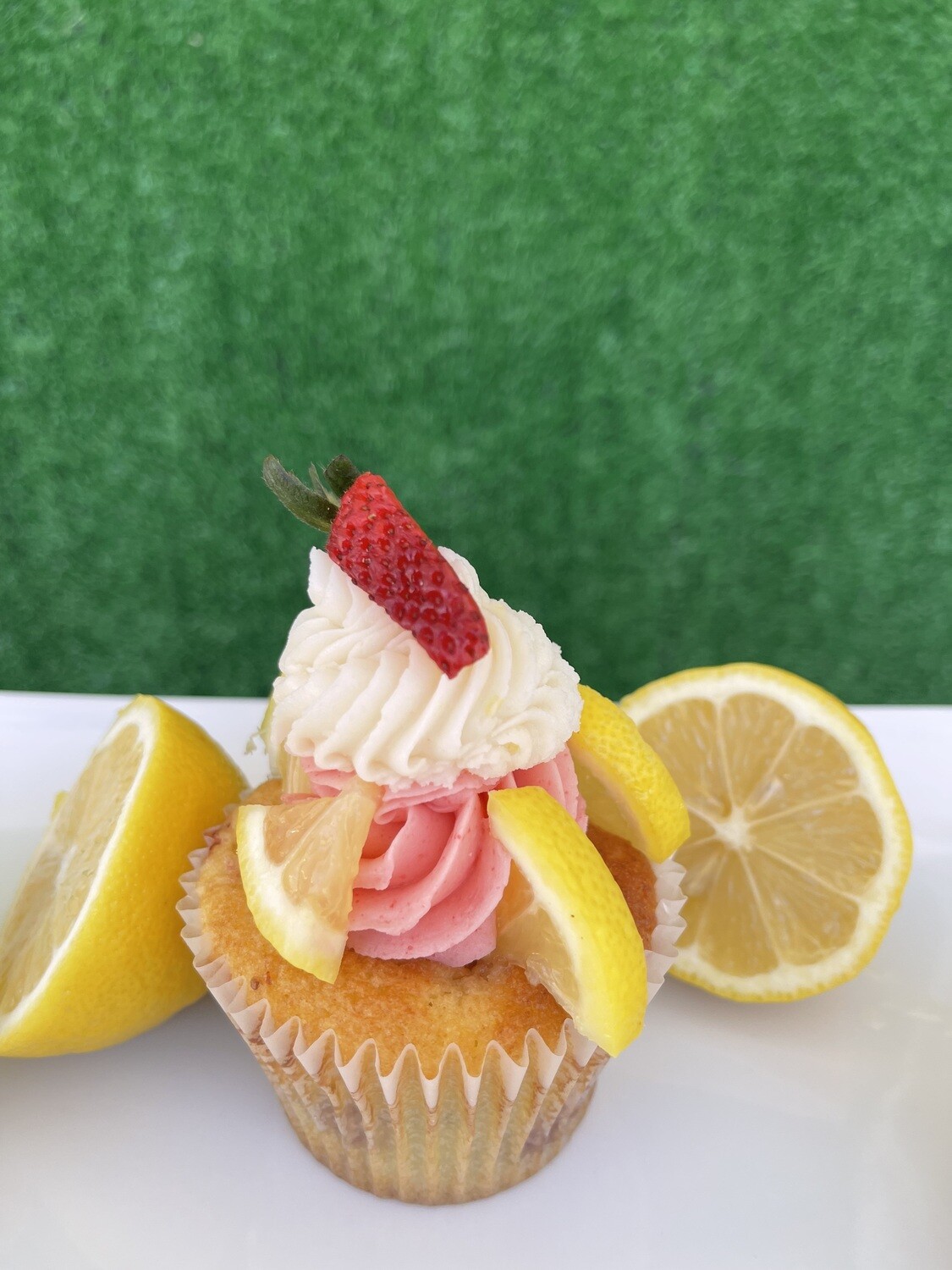 Strawberry Lemon Cupcake