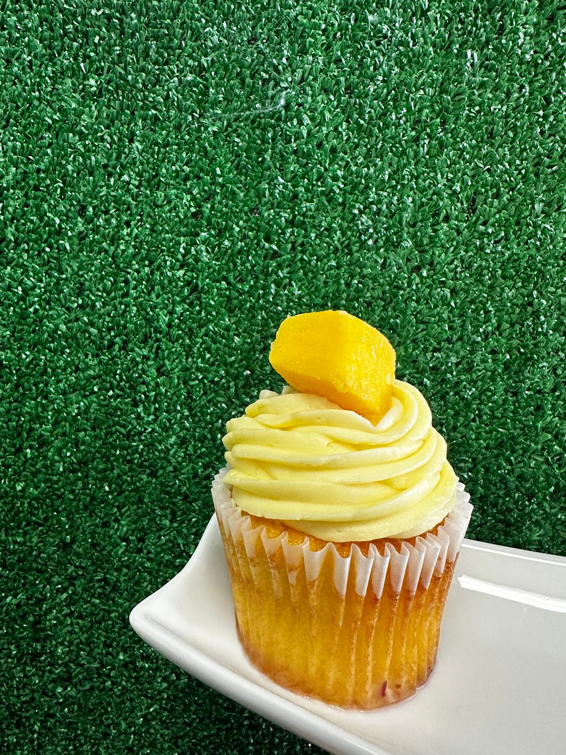 Pineapple Mango Cupcake