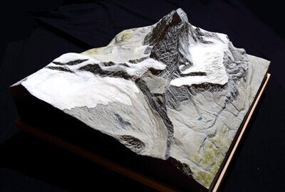Matterhorn ♦ 1:10.000 ♦ coloriert, großer Ausschnitt