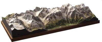 Mont Blanc ♦ 1:50.000 ♦ coloriert