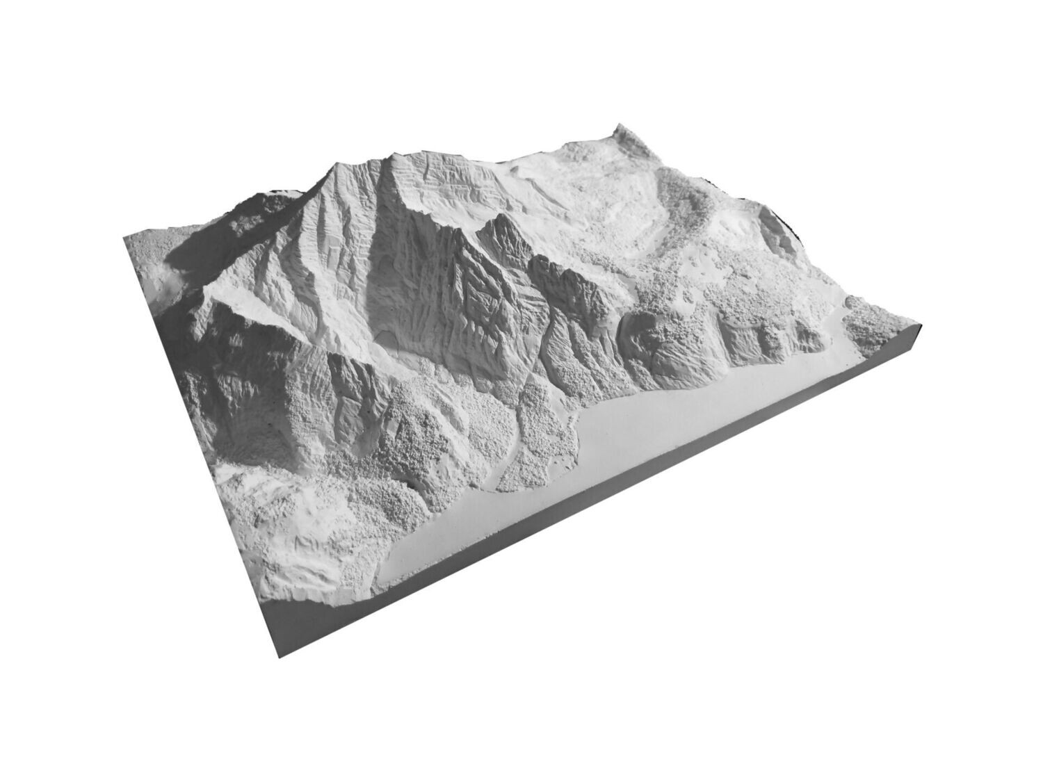 Watzmann ♦ 1:25.000 ♦ unbemalt (weiß)