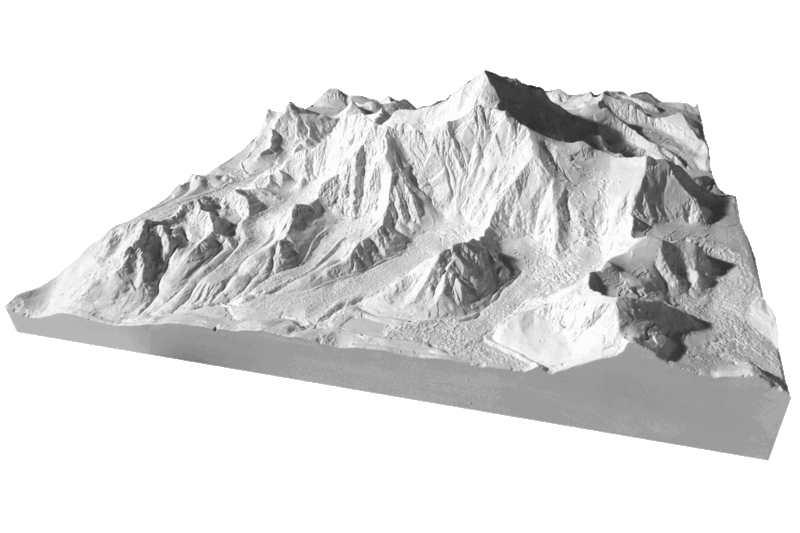 Mount Everest ♦ 1:50.000 ♦ unbemalt (weiß)