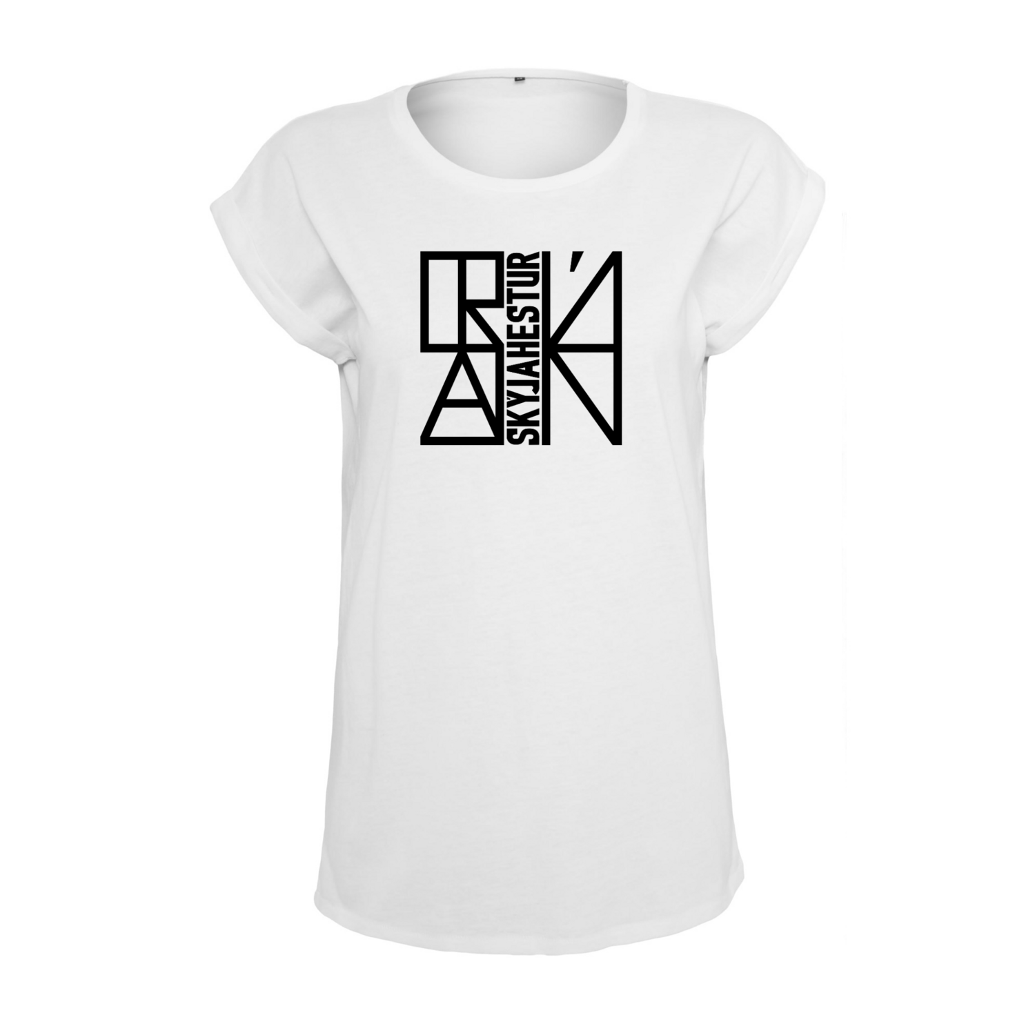 Frauen T-Shirt „Sykra“ weiß