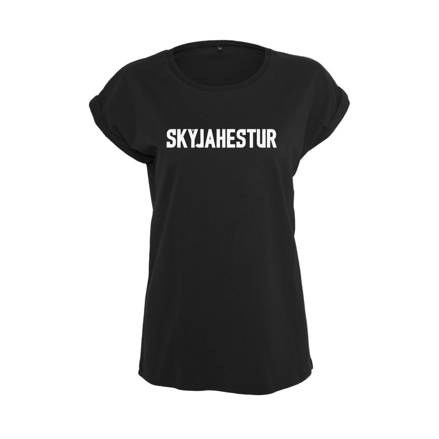 Frauen T-Shirt „Elding“ schwarz