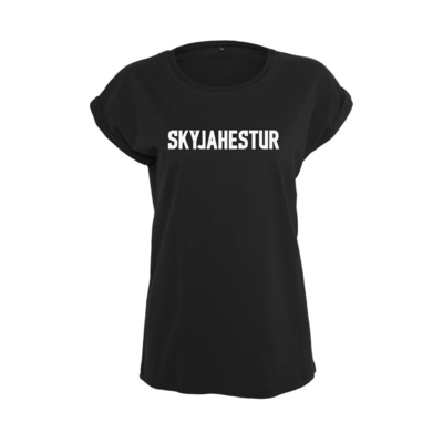 Frauen T-Shirt „Elding“ schwarz Frauen T-Shirt „Elding“ schwarz