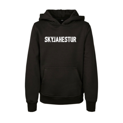 Kinder Hoodie „Grindavík“ schwarz Kinder Hoodie „Grindavík“ schwarz