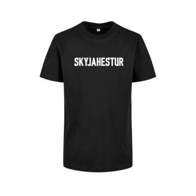 Kinder T-Shirt „Kópavogi“ schwarz Kinder T-Shirt „Kópavogi“ schwarz