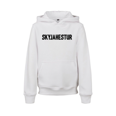 Kinder Hoodie „Grindavík“ weiß