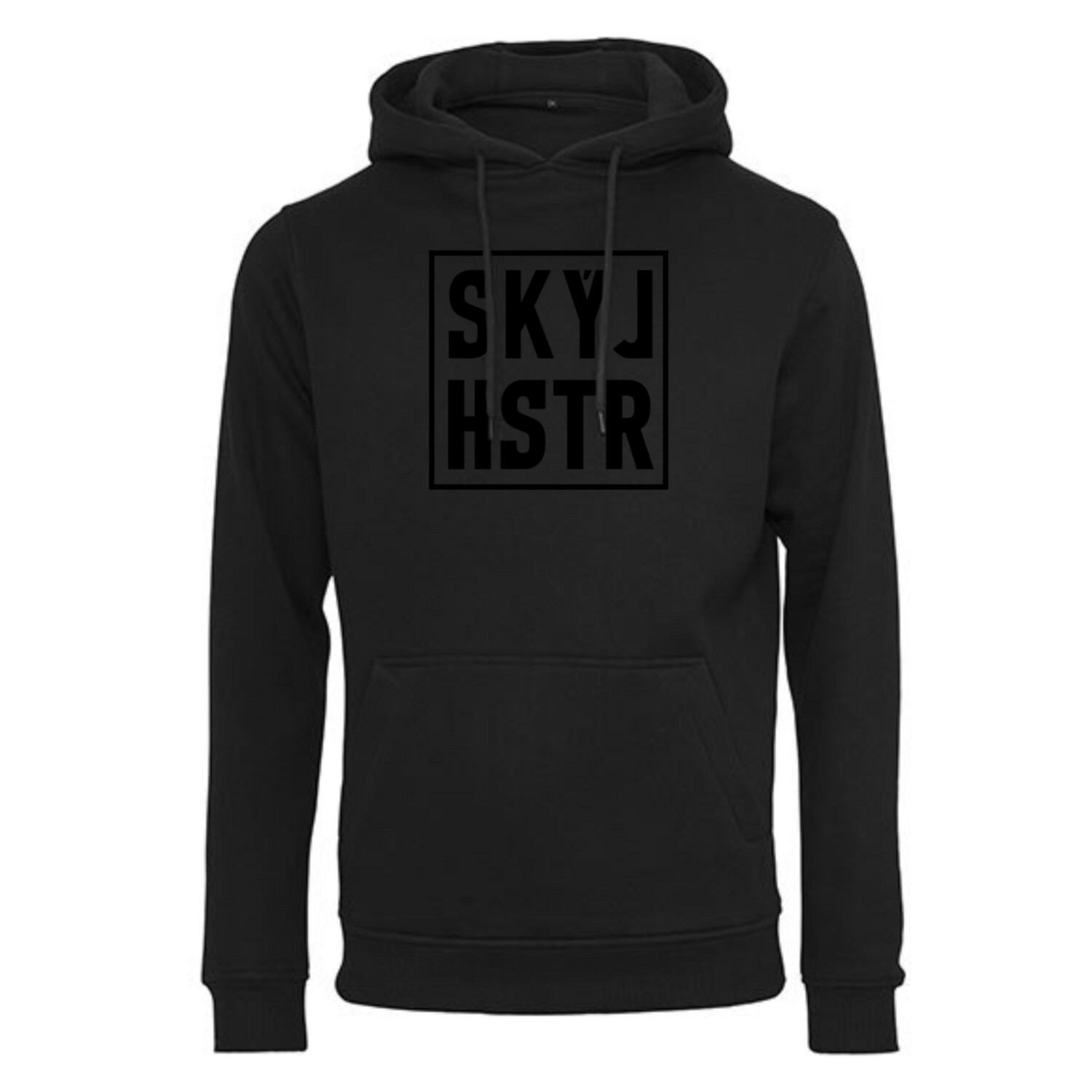 Männer Hoodie „Skuggi“ schwarz