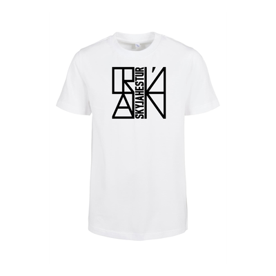 Kinder T-Shirt „Stað“ weiß Kinder T-Shirt „Stað“ weiß