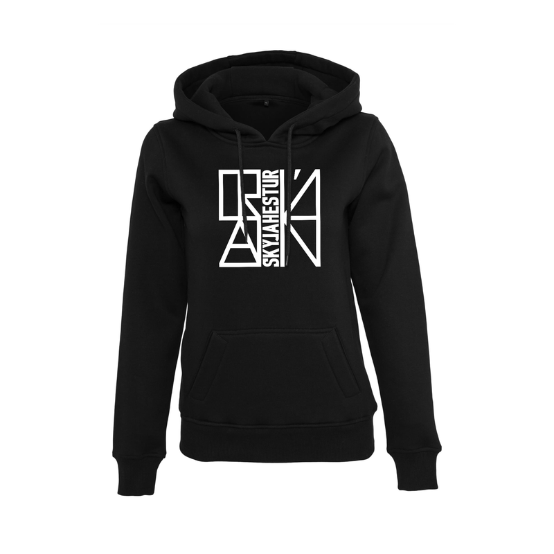 Frauen Hoodie „Alparós“ schwarz Frauen Hoodie „Alparós“ schwarz