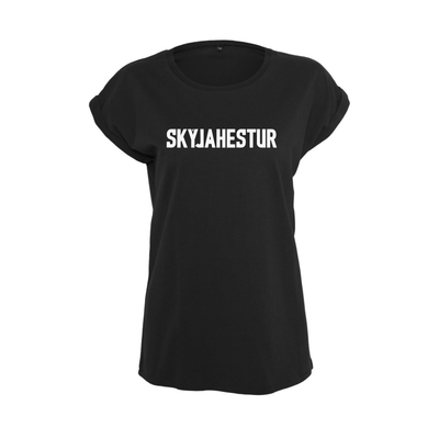 Frauen T-Shirt „Elding“ schwarz