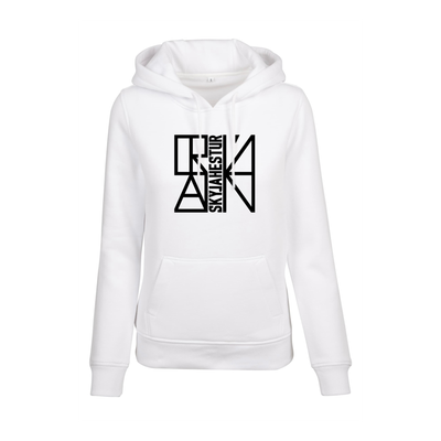 Frauen Hoodie „Alparós“ weiß