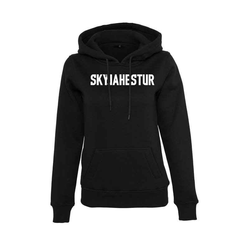 Frauen Hoodie „Villirós“ schwarz Frauen Hoodie „Villirós“ schwarz