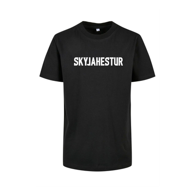 Kinder T-Shirt „Kópavogi“ schwarz Kinder T-Shirt „Kópavogi“ schwarz