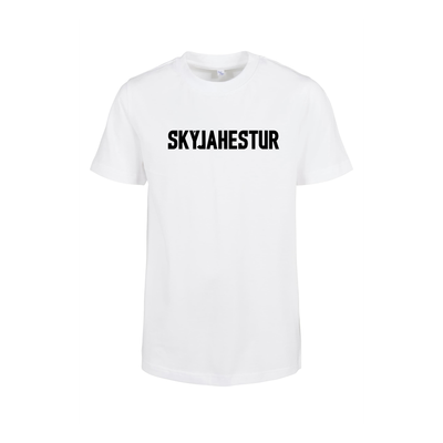 Kinder T-Shirt „Kópavogi“ weiß