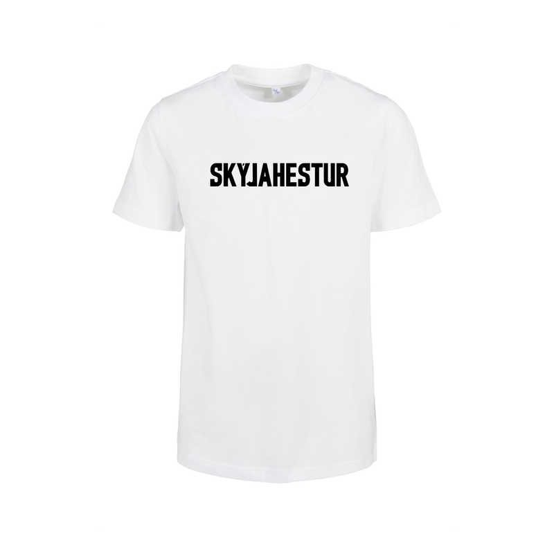 Kinder T-Shirt „Kópavogi“ weiß