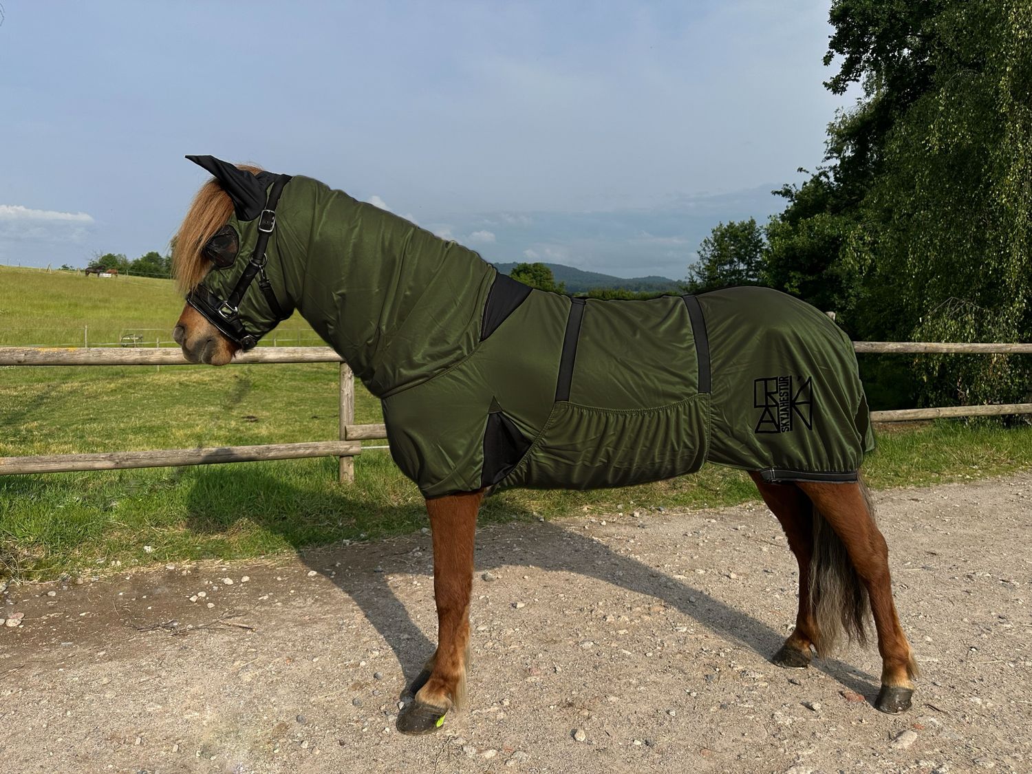 Ekzemdecke „comfort“ mit Fliegenmaske